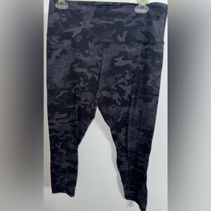 Lululemon Align Pant II 25" ICMG Incognito Camo Multi Grey Gray Black
